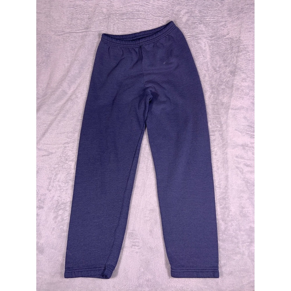 Fruit of the Loom Blank Vintage 90s Blue Sweatpants Sz M Mens USA Blank